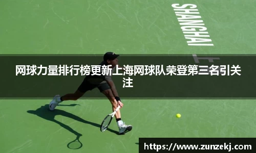 网球力量排行榜更新上海网球队荣登第三名引关注