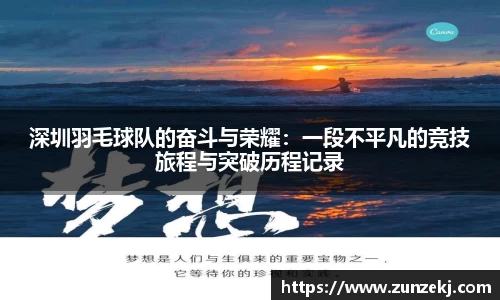 深圳羽毛球队的奋斗与荣耀：一段不平凡的竞技旅程与突破历程记录