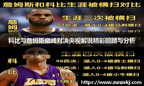 科比与詹姆斯巅峰对决央视解说精彩回顾与分析